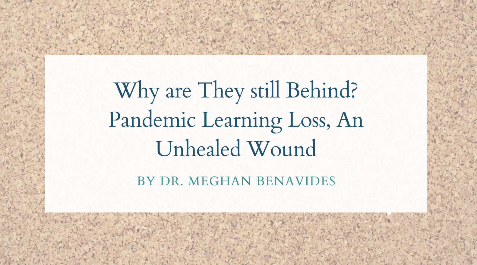 A student navigating pandemic learning loss with the support of a tutor, focusing on filling in math and reading gaps to heal educational setbacks.